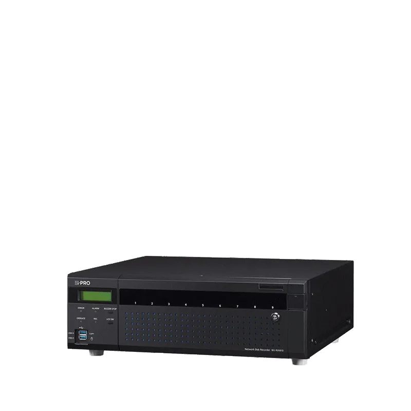 i-PRO WJ-NX410 64-channel IP network video recorder