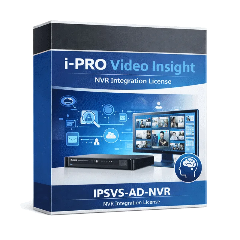 i-PRO IPSVS-AD-NVR Video Insight NVR integration licence